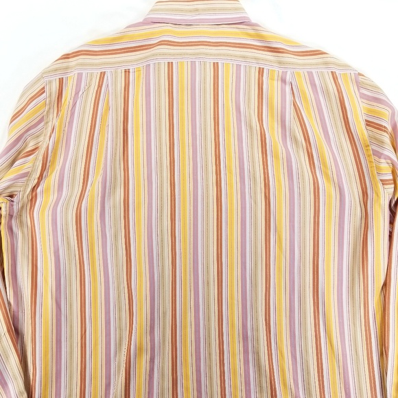 Canali Sportswear button front Men's Large - Picture 7 of 8